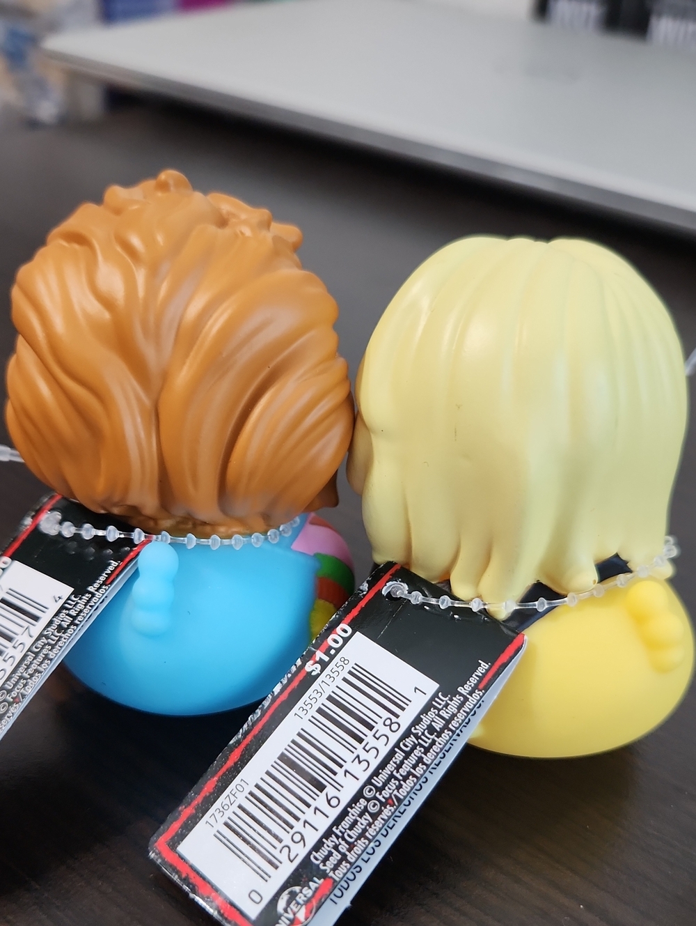 Chucky & Tiffany Rubber Duck Set - Picture 4 of 4